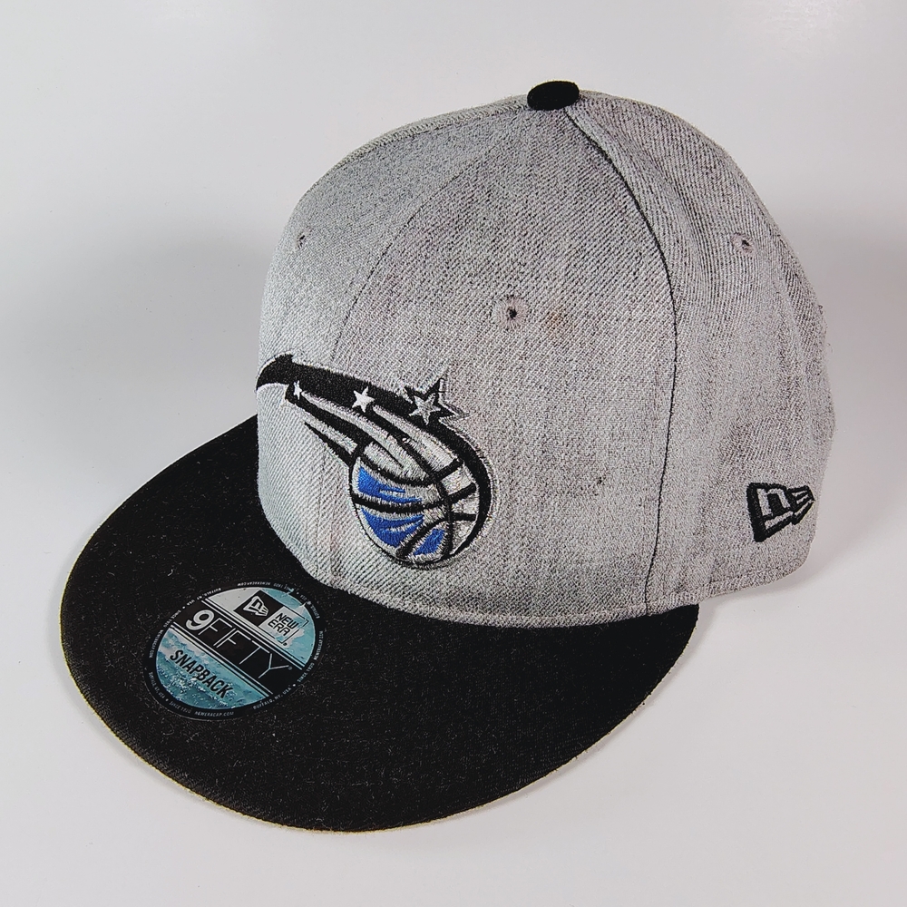 Orlando Magic New Era Gray and Black Cap